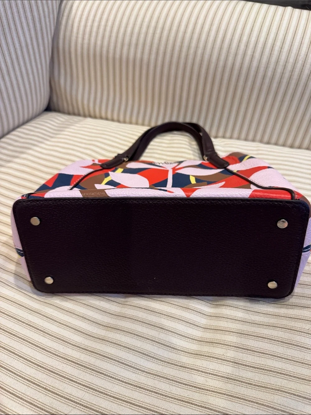 Kate Spade  Jackson floral toss Medium Satchel handbag purse